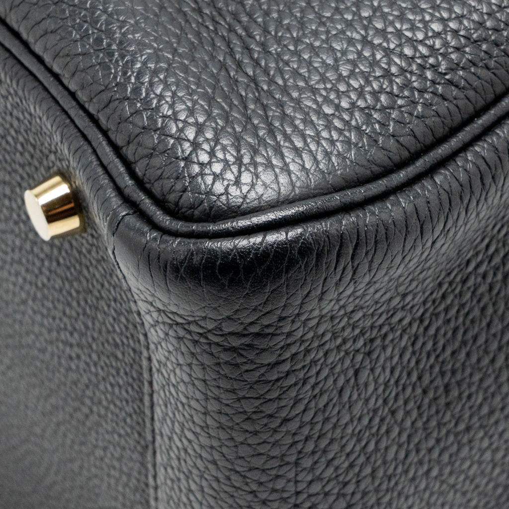 Hermes lindy 30 clemence black GHW
