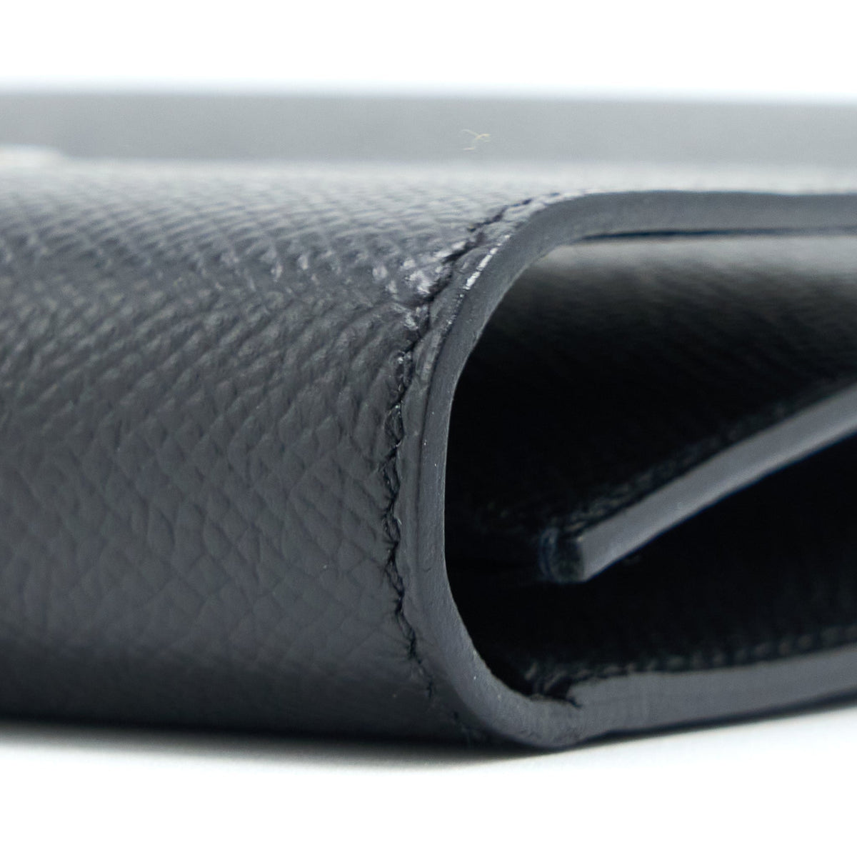 Hermes Clic 16 Wallet Epsom Black SHW