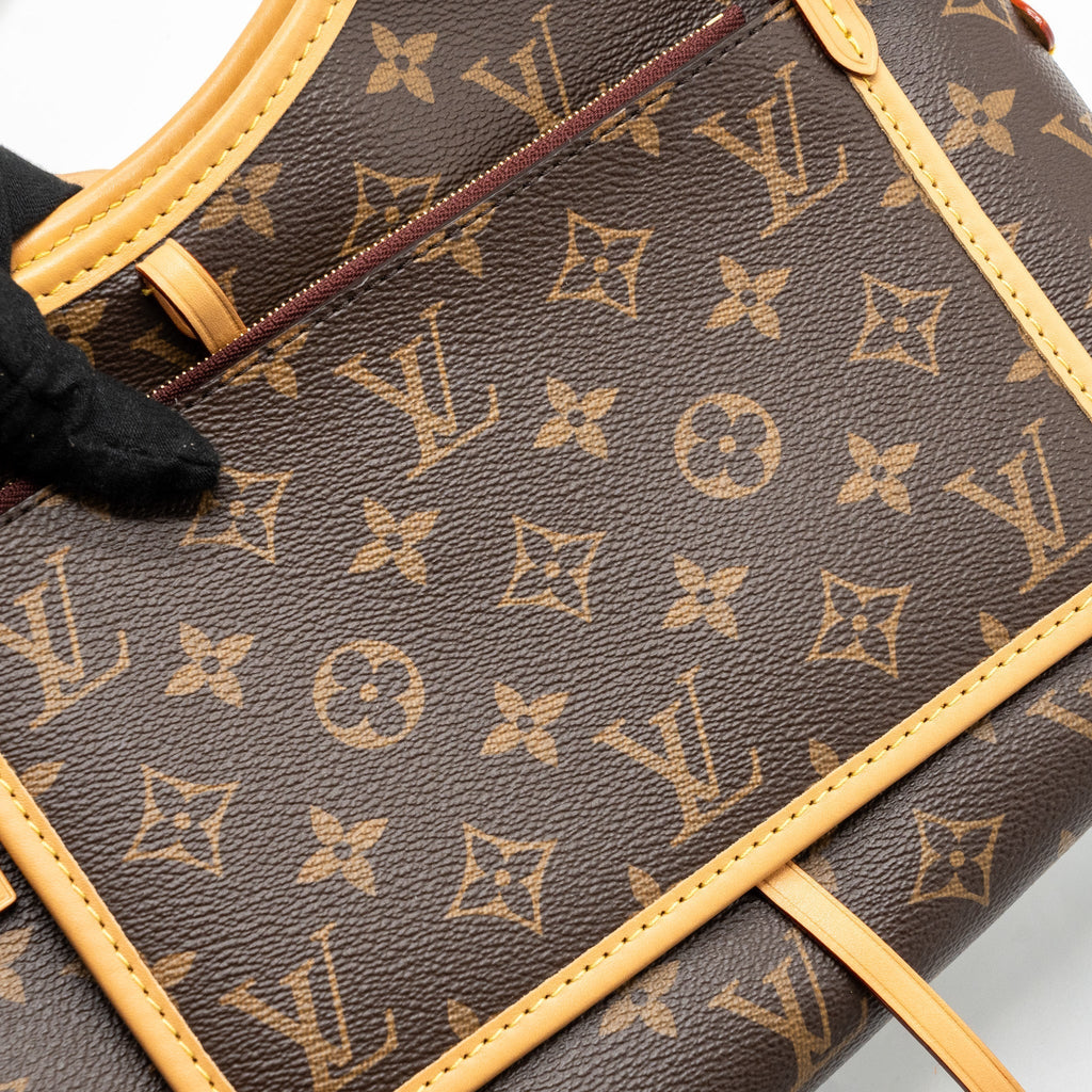 LOUIS VUITTON CARRYALL PM MONOGRAM CANVAS GHW (NEW VERSION)
