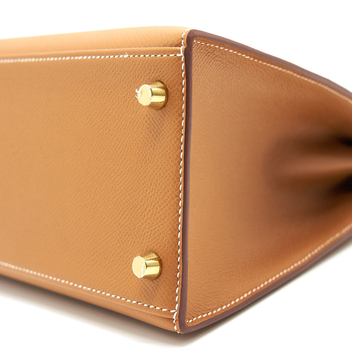 HERMES KELLY28 SELLIER EPSOM GOLD WITH GHW