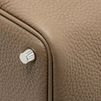 Hermes Picotin 18 Lock Bag Clemence Etoupe SHW