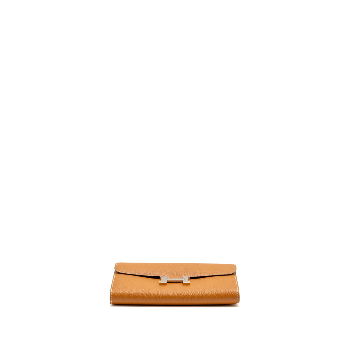 Hermes constance long wallet epsom gold SHW