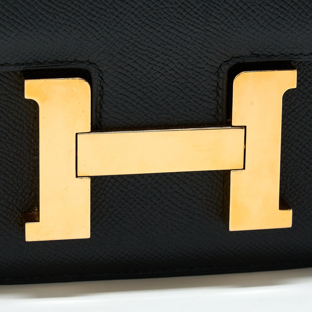 HERMES CONSTANCE 24 EPSOM BLACK RGHW