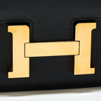 HERMES CONSTANCE 24 EPSOM BLACK RGHW