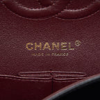 CHANEL MEDIUM CLASSIC DOUBLE FLAP CAVIAR IN BLACK GHW