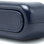 CHANEL GABRIELLE CLUTCH ON CHAIN AGED CALFSKIN NAVY SHW