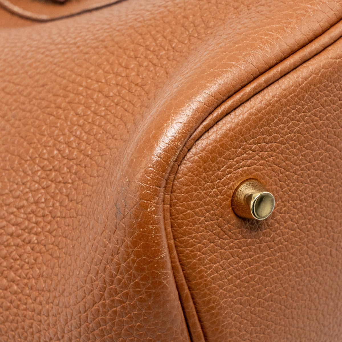 Hermes Picotin 22 Lock Bag Clemence Gold GHW