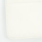 CHANEL BOY WALLET ON CHAIN CAVIAR WHITE LGHW (MICROCHIP)