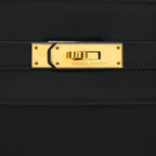 HERMES KELLY 32 BOX LEATHER BLACK GHW