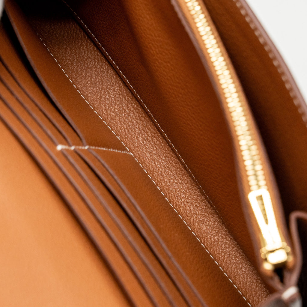 Hermes Constance to Go Evercolor Gold GHW
