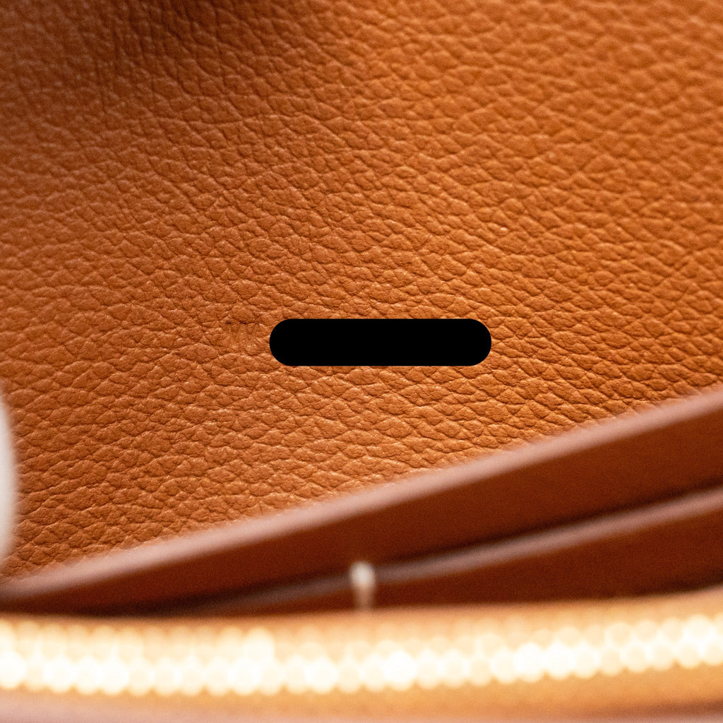 Hermes Constance to Go Evercolor Gold GHW