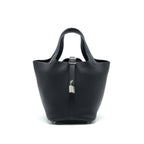 HERMES PICOTIN 18 BLACK SHW