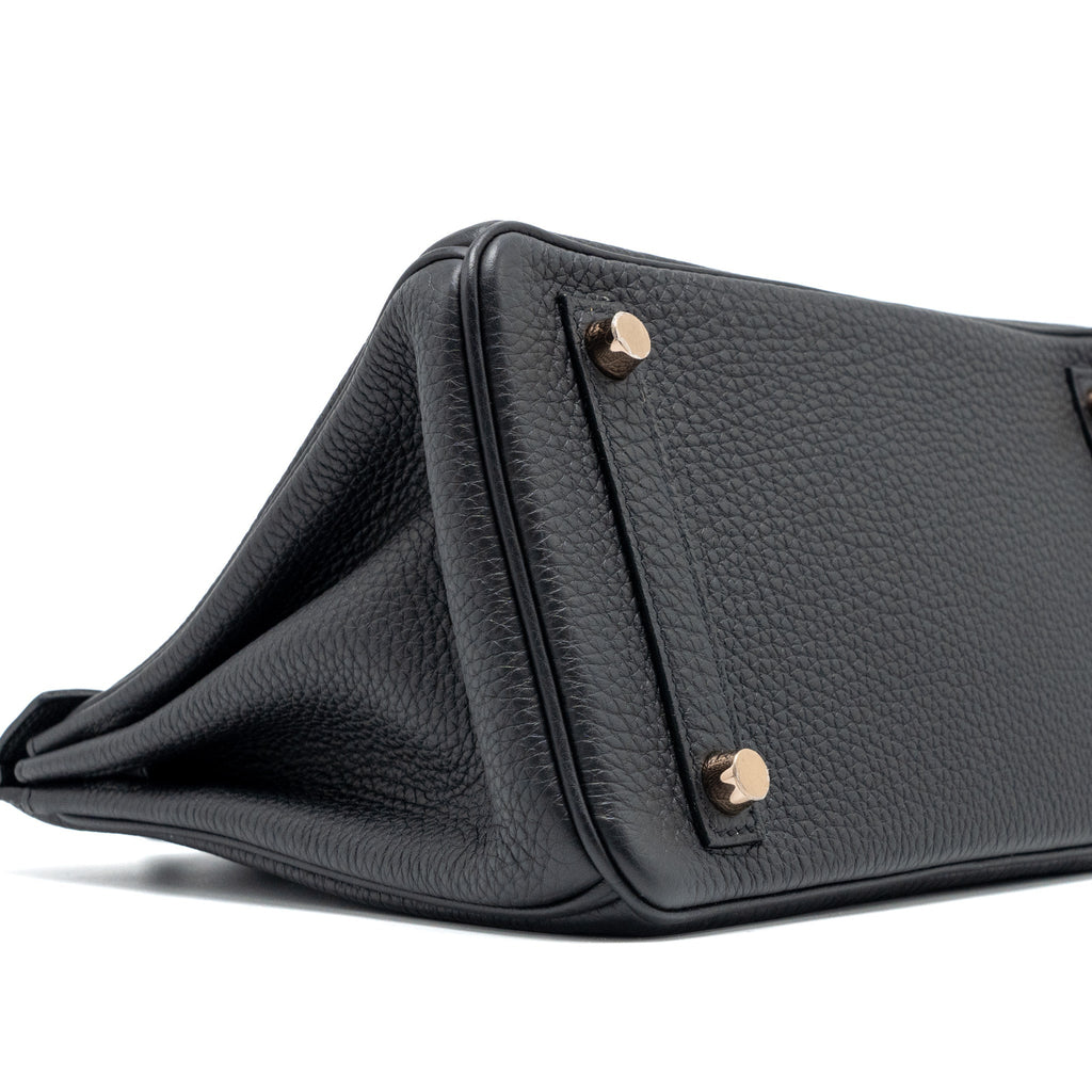 Hermes Birkin 25 Togo Black RGHW