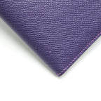 HERMES BEARN LONG WALLET PURPLE GHW