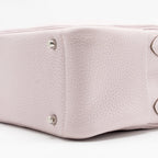 Hermes Mini Lindy clemence Mauve Pale SHW