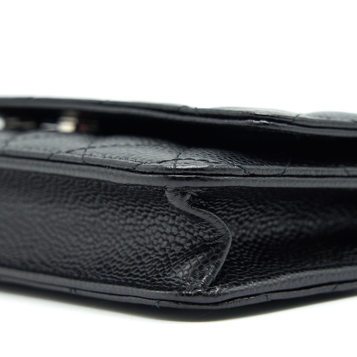 CHANEL WALLET ON CHAIN WOC IN CAVIAR SHW