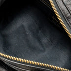 Dior Medium D-Journey Bag Crinkled calfskin Black GHW