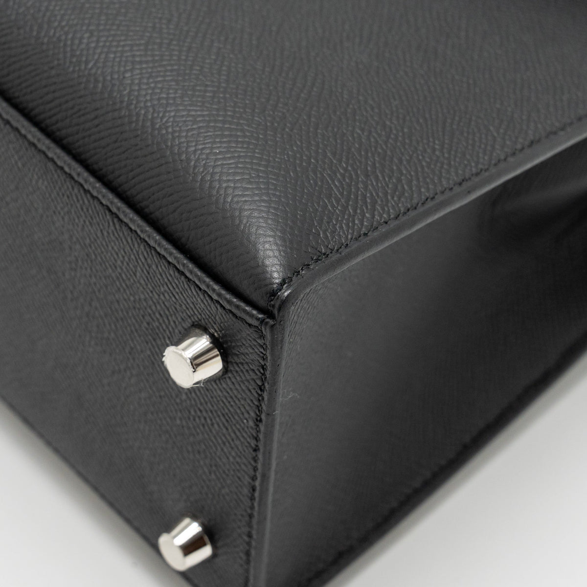 HERMES KELLY 25 EPSOM BLACK SHW