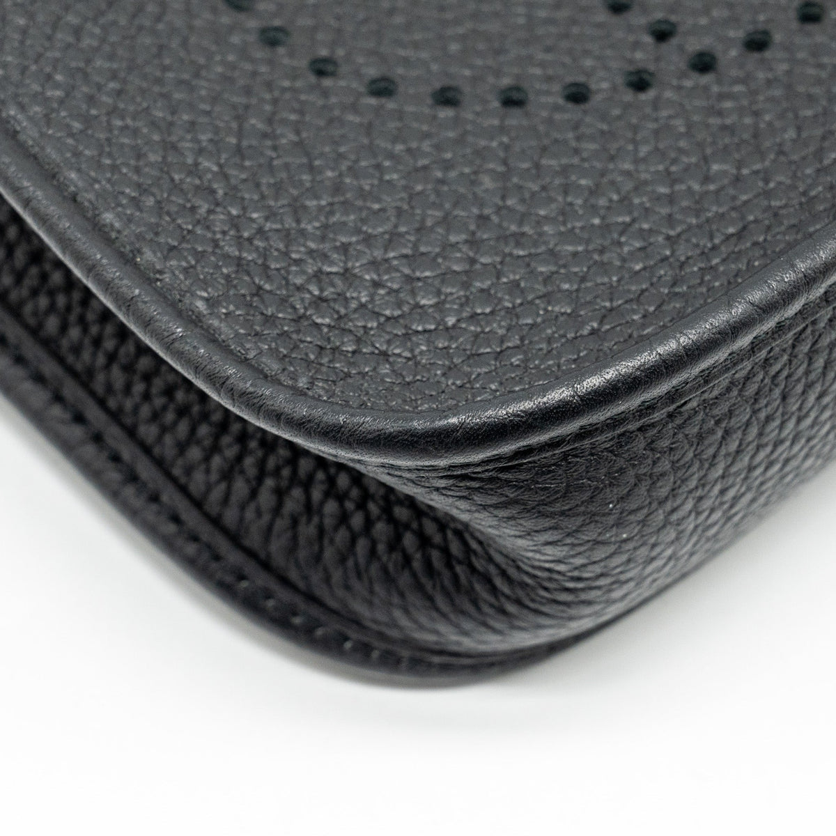 Hermes mini evelyn Clemence Black SHW