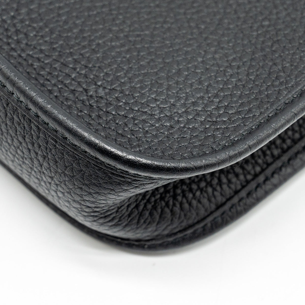Hermes mini evelyn Clemence Black SHW