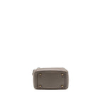 Hermes Mini Lindy Clemence Gris Etain GHW