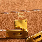 Hermes Kelly 28 Togo Gold GHW
