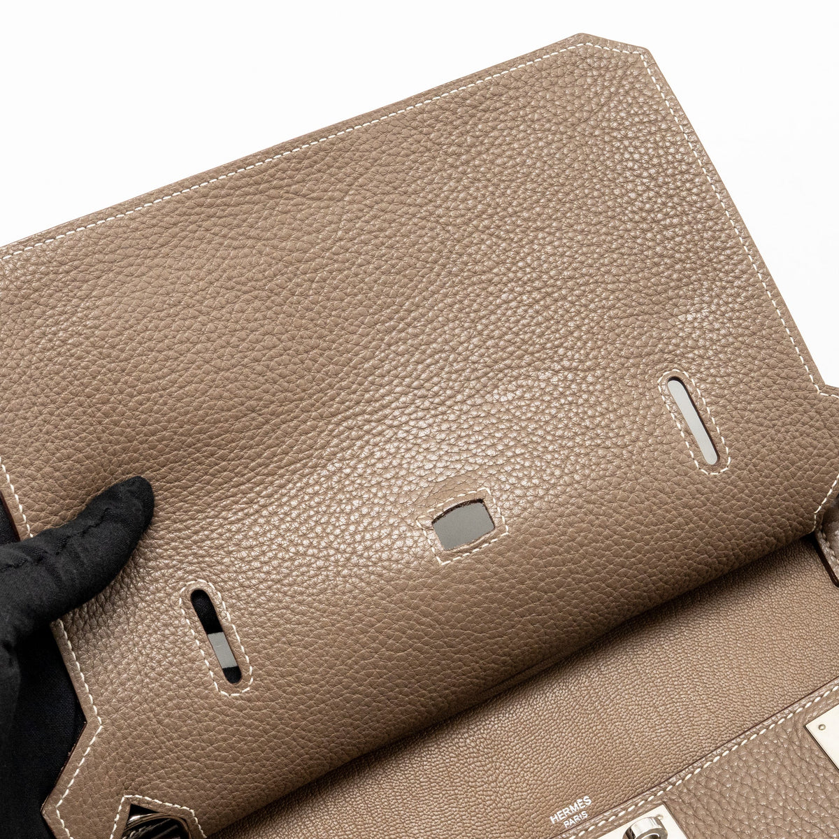 Hermes Jypsiere 28 clemence etoupe SHW
