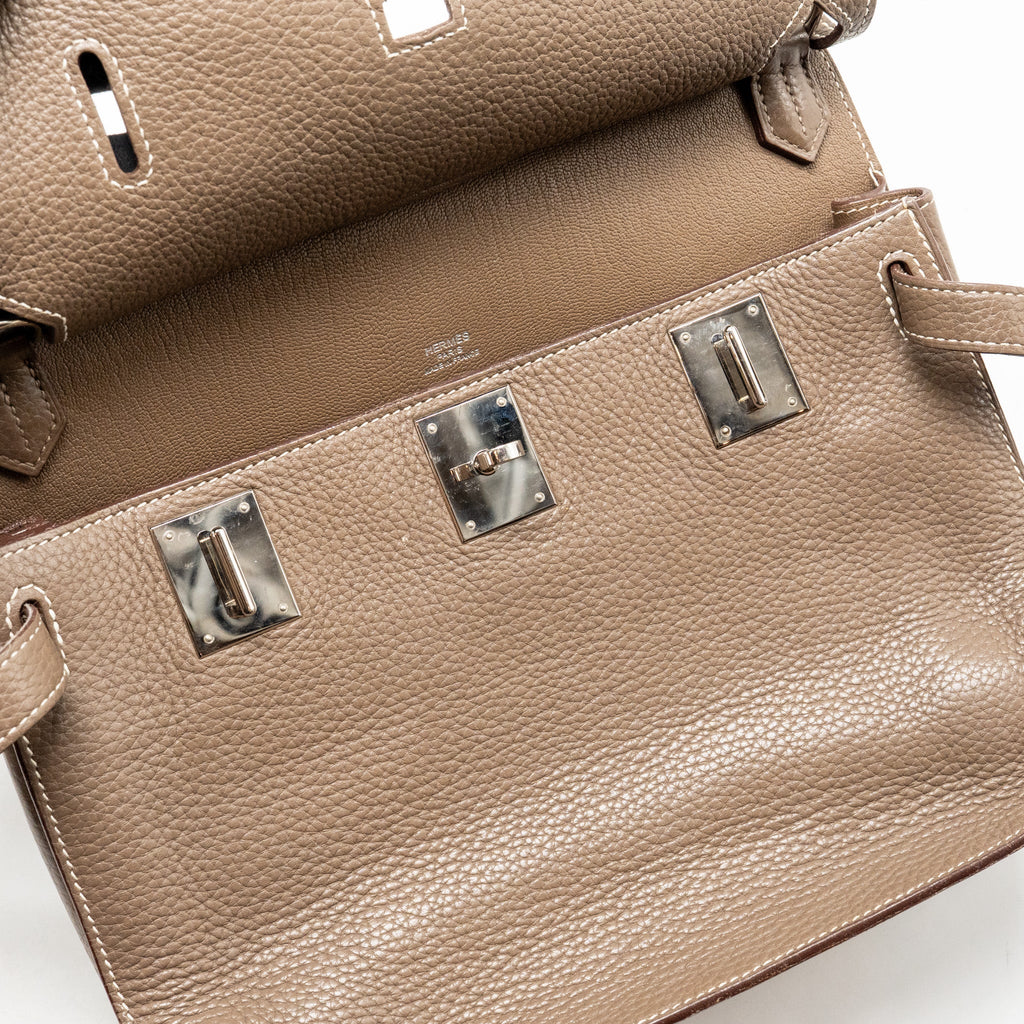 Hermes Jypsiere 28 clemence etoupe SHW