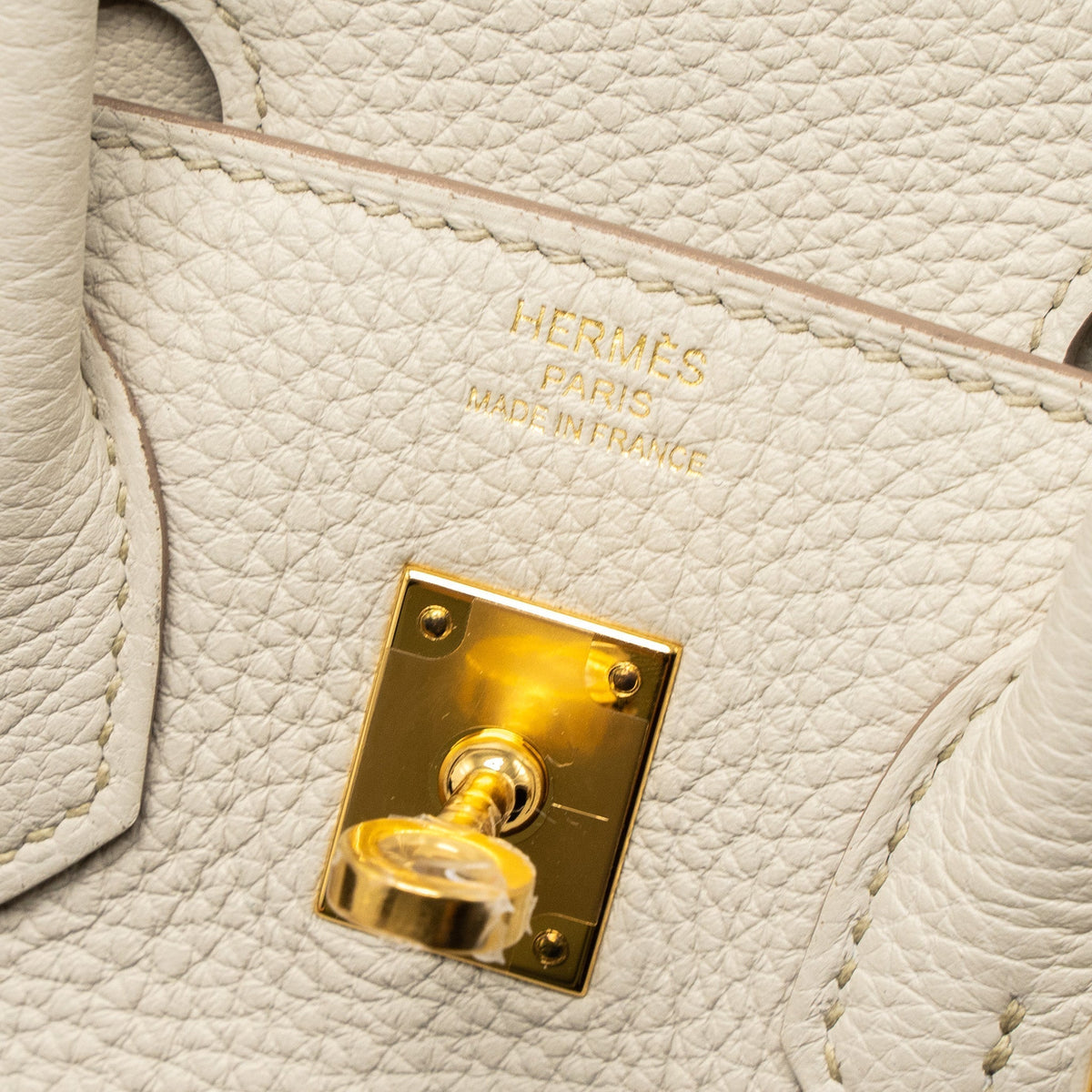HERMES BIRKIN 25 TOGO BETON GHW