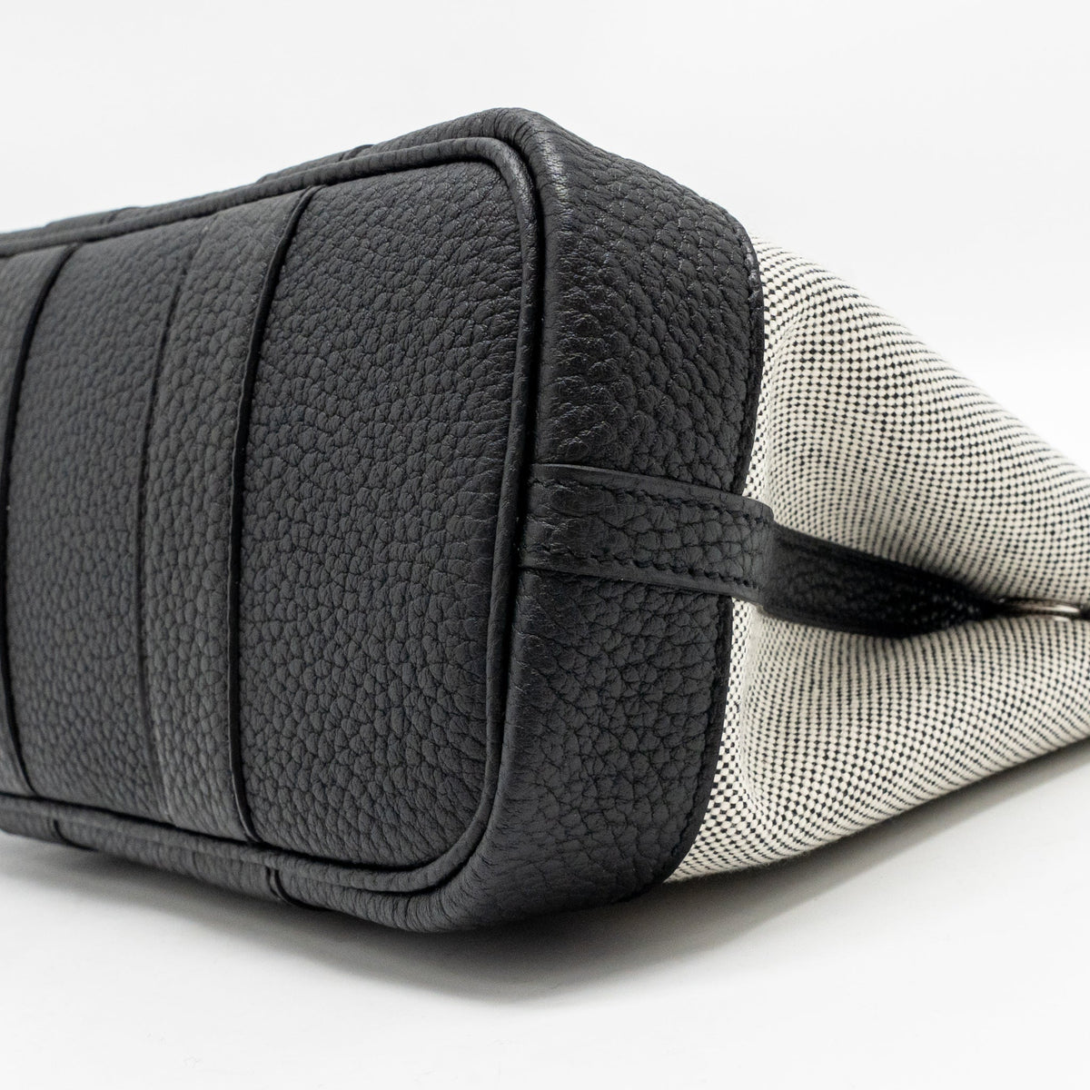 Hermes neo garden party 23 canvas/negonda ecru/black SHW