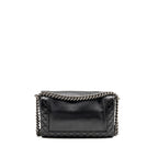 Chanel new medium boy bag soft calfskin black ruthenium silver hardware
