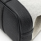 Hermes neo garden party 23 negonda/canvas ecru/black SHW