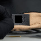 GUCCI MINI MARMONT MATELASSE BAG BLACK GHW