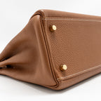 Hermes Kelly 28 Togo Gold GHW