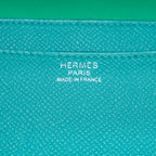 Hermes Constance 24 Epsom 7F Blue Paon/6w Menthe Enamel Hardware