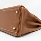 Hermes Kelly 28 Togo Gold GHW