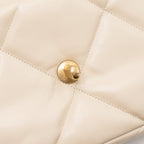 CHANEL SMALL 19 BAG GOATSKIN LIGHT BEIGE MULTICOLOUR HARDWARE