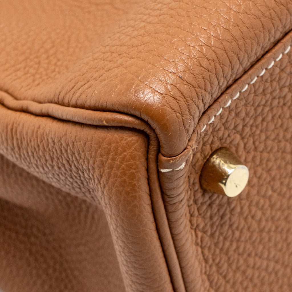 Hermes Kelly 28 Togo Gold GHW
