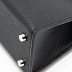 Hermes Mini Kelly II Special Order epsom Black SHW