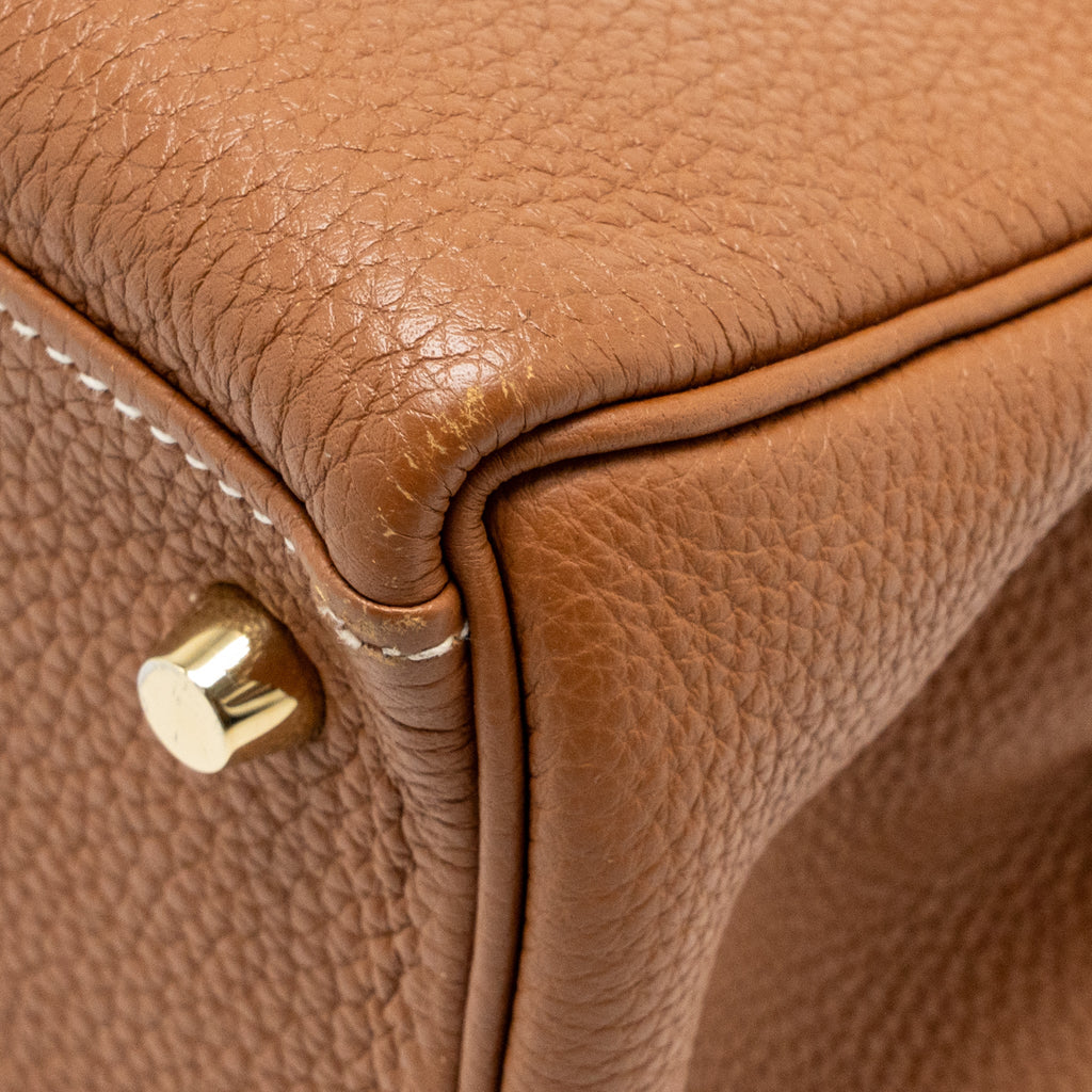 Hermes Kelly 28 Togo Gold GHW