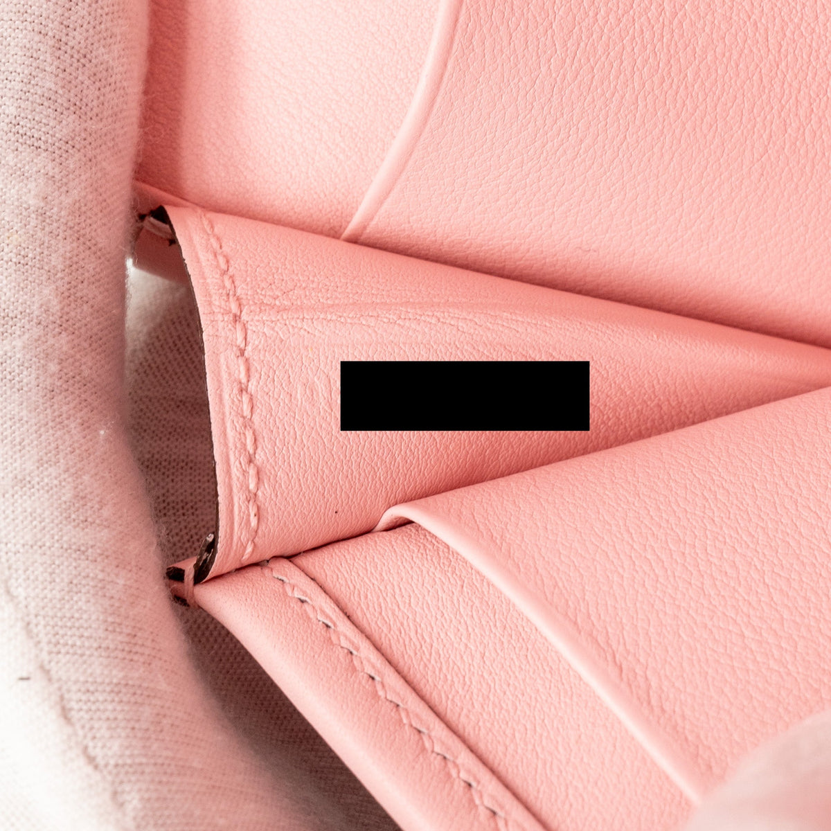 Hermes Jige Elan Wallet Swift Rose Sakura SHW