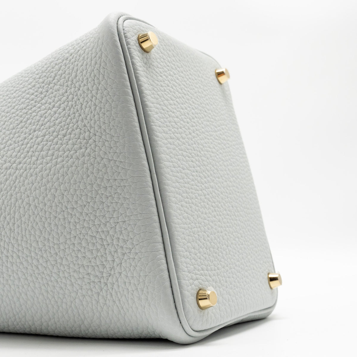 HERMES PICOTIN 18 LOCK BAG CLEMENCE Blue Pale GHW