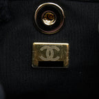 CHANEL DUMA MINI BACKPACK BLACK LGHW (MICROCHIP)