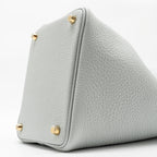 HERMES PICOTIN 18 LOCK BAG CLEMENCE Blue Pale GHW