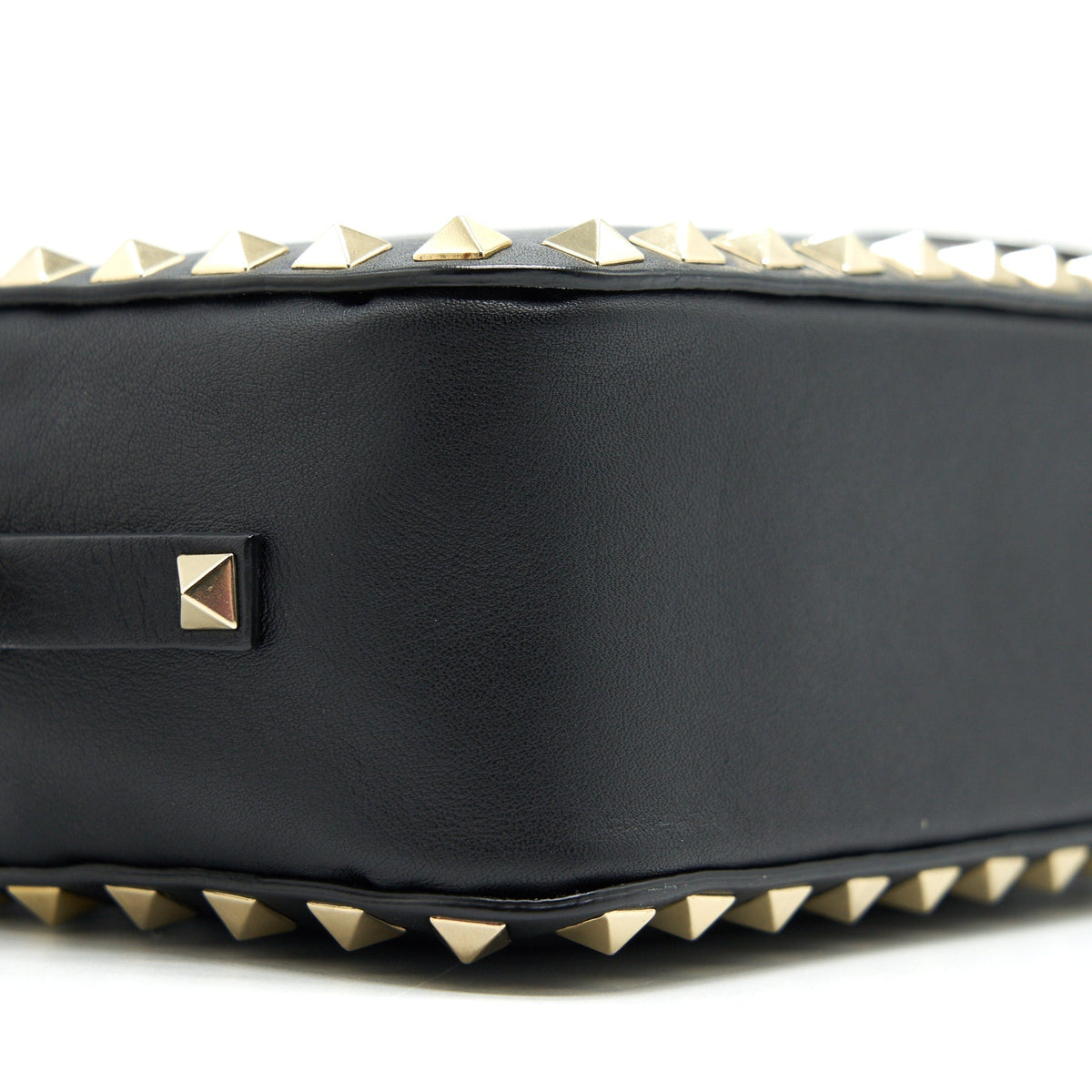 VALENTINO ROCKSTUD CROSSBODY CAMERA BAG BLACK