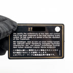 CHANEL NORTH SOUTH/VERTICAL BOY BAG CAVIAR BLACK GHW