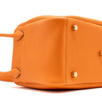 Hermes Lindy 26 clemence orange GHW