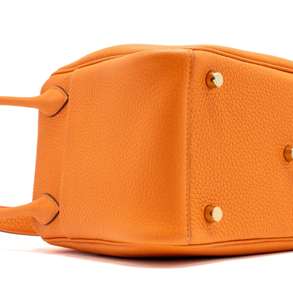 Hermes Lindy 26 clemence orange GHW