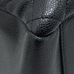 CHANEL GRAND SHOPPING TOTE BAG CAVIAR BLACK SHW