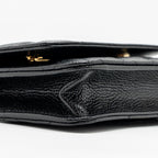 CHANEL CLASSIC WALLET ON CHAIN CAVIAR BLACK GHW(MICROCHIP)